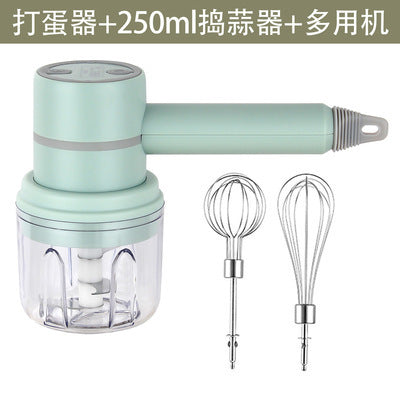 Wireless egg beater two-in-one auxiliary food machine baking small mini mixer automatic egg beater cream sender