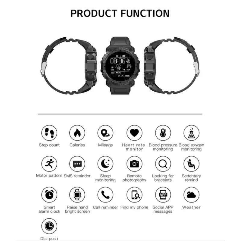 For Xiaomi Smart Watches Men Women Bluetooth Smartwatch Touch Smart Clock Fitness Bracelet Connected Watches for IOS Android