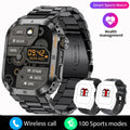 2023 New Full Touch Smart Watch Men For Android Xiaomi Blood Pressure Oxygen Fitness Watch 5 Atm Waterproof Military SmartWatch