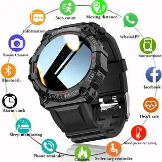 For Xiaomi Smart Watches Men Women Bluetooth Smartwatch Touch Smart Clock Fitness Bracelet Connected Watches for IOS Android