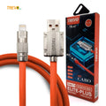 Cabo USB Lightning Modelo TR-47 Carregamento Rápido